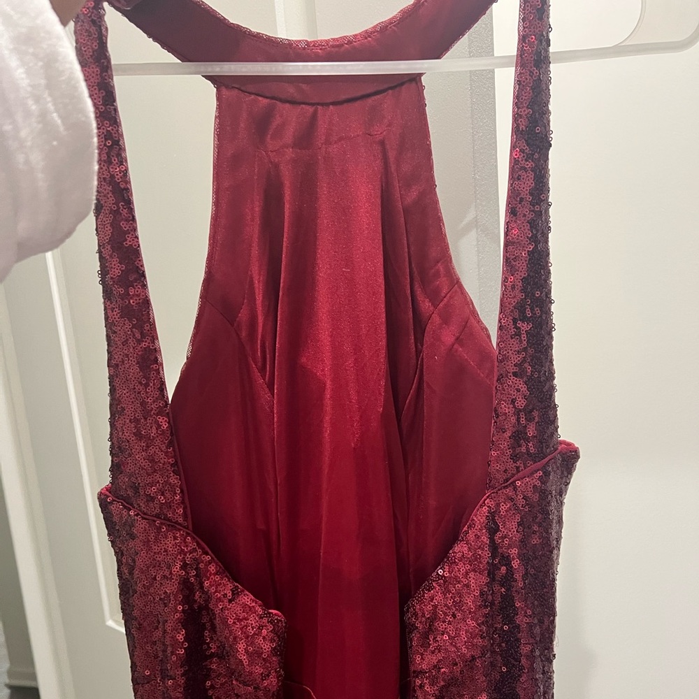 Tori Sequin Dress - Revelry Bridesmaid Dress - Burgundies